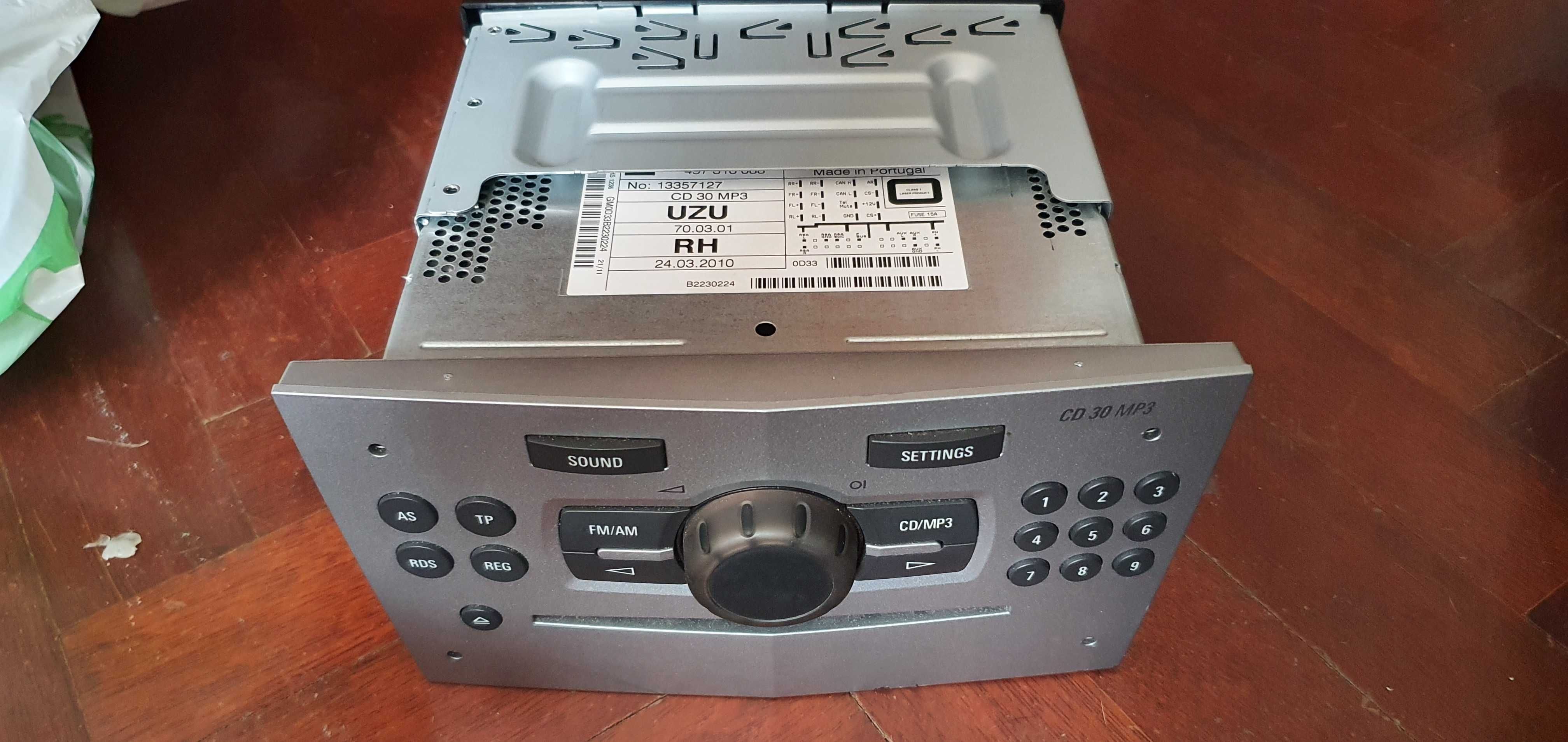 rádio para carro