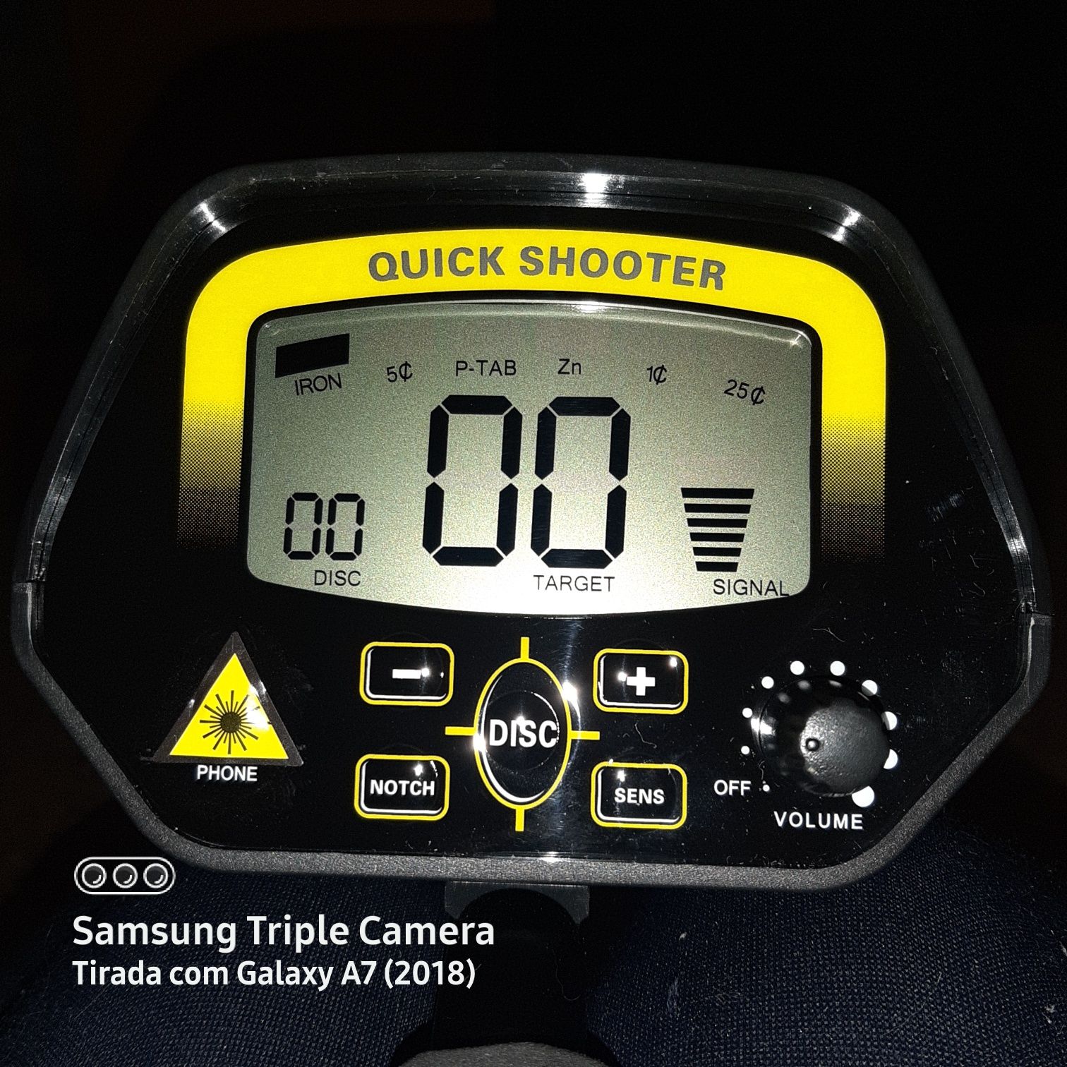 Detetor de metais QUICK SHOOTER MD-3030