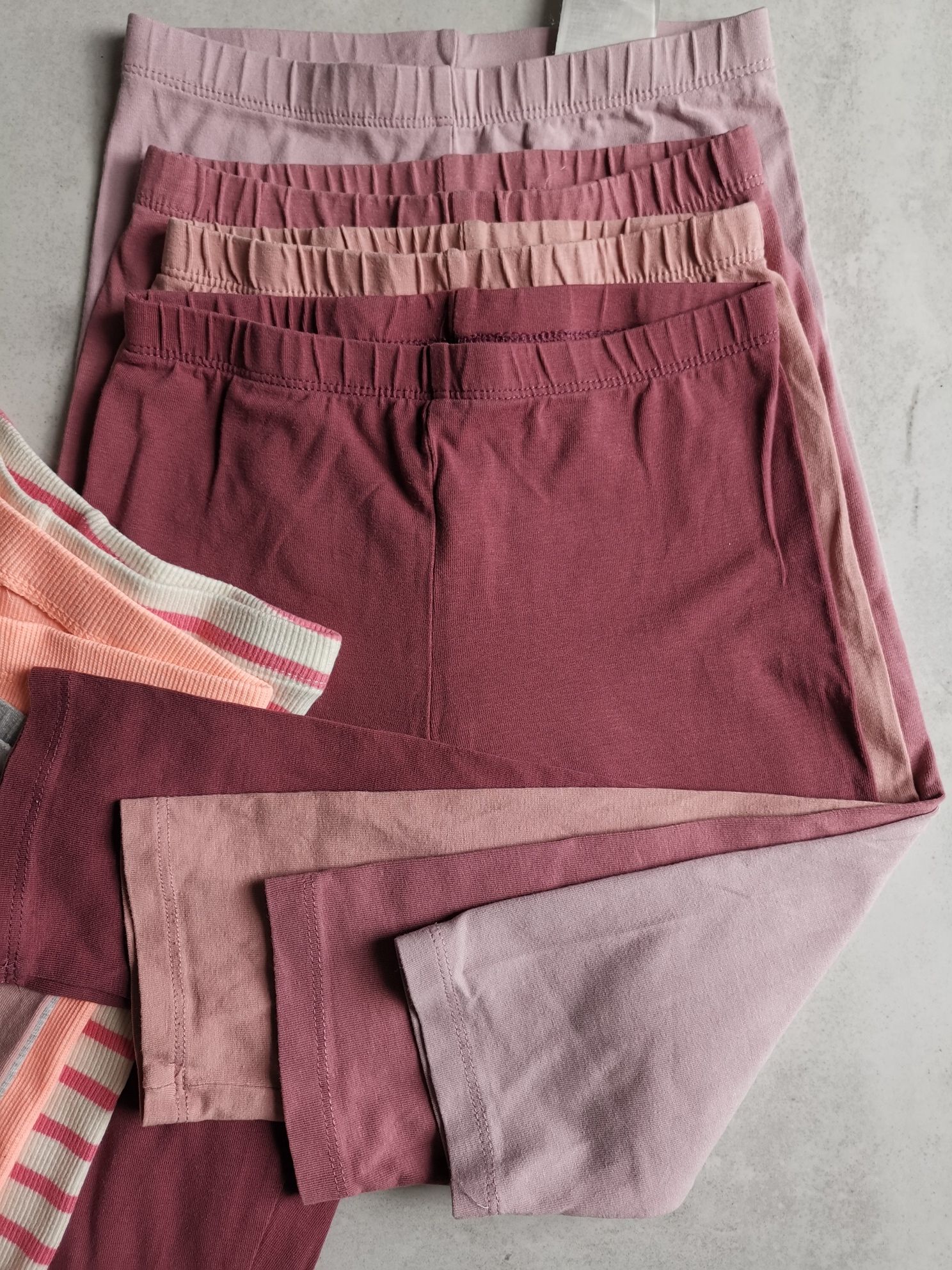 H&M Legginsy getry krótkie spodenki 3/4 128 j. Nowe