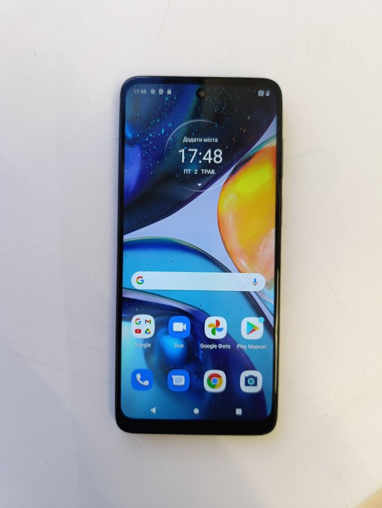 Телефон Motorola g 22