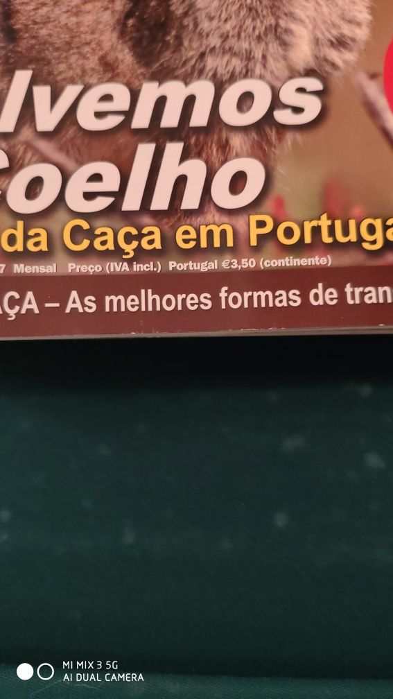 Vendo revistas caça e cães de caça