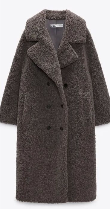 Шуба-пальто зара