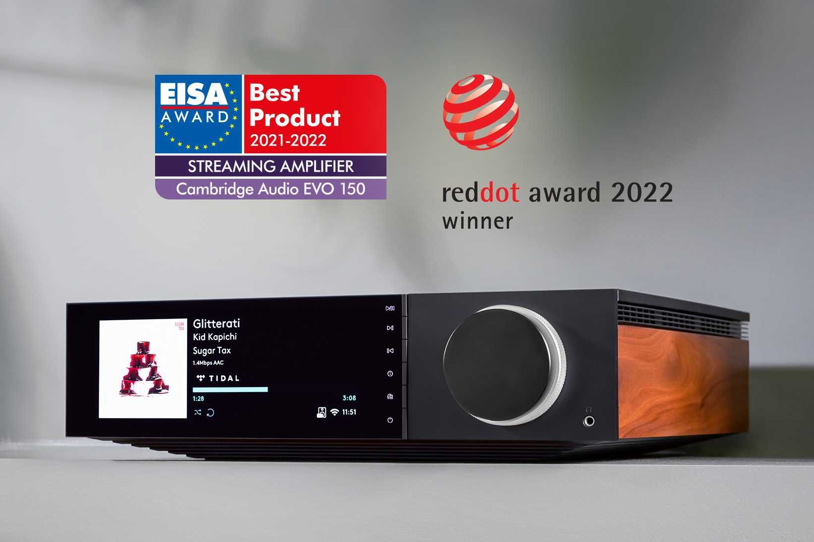 Wzmacniacz sieciowy Cambridge Audio Evo 150 - amplituner All in One
