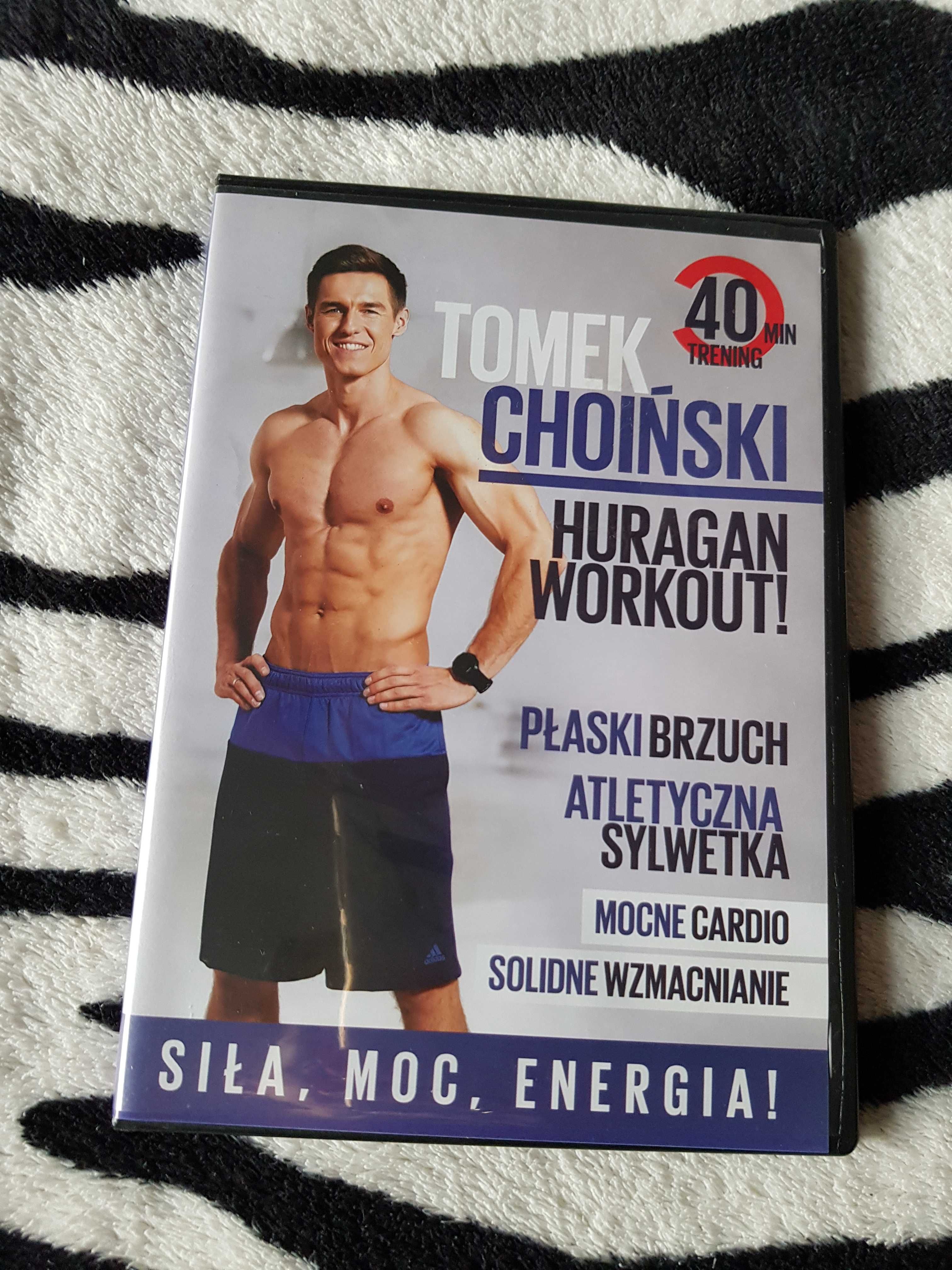 Płyta DVD Huragan Workout Tomek Choiński
