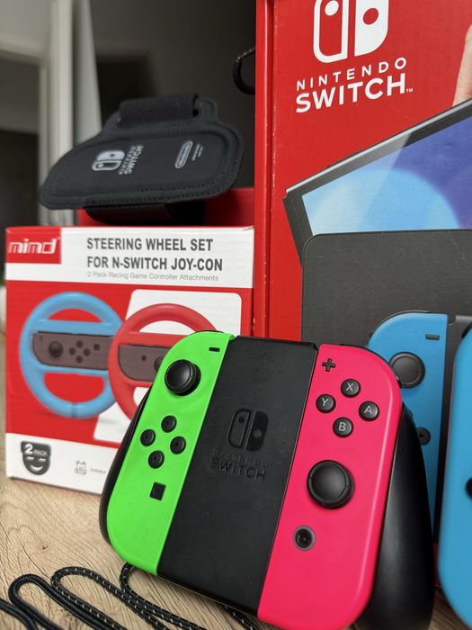 Nintendo Switch Oled Mega Zestaw