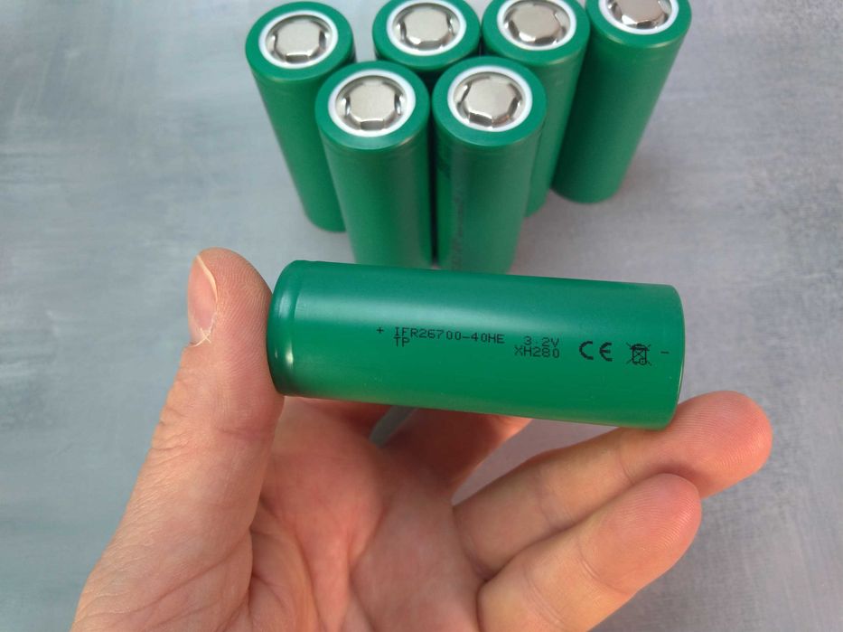 Новые LiFePO4 26700 аккумулятор Tenpower IFR26700-40HE 4000mAh 8A 3.2V