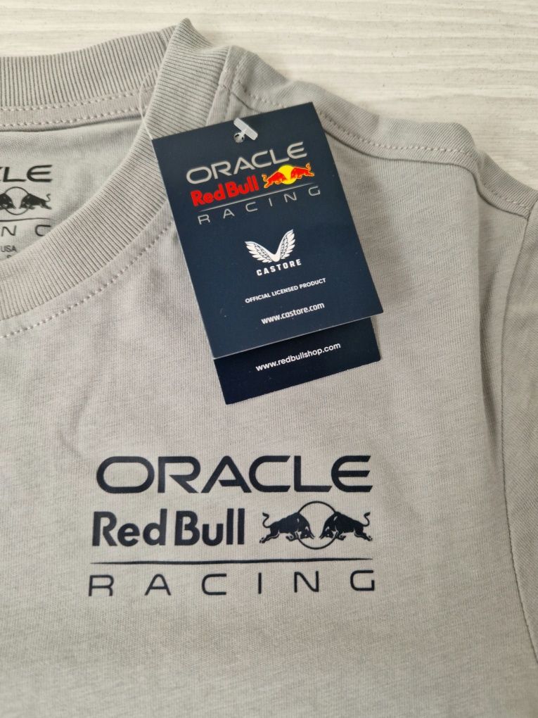 Koszulka Oracle Red Bull Racing, Castore, formula 1, F1, Verstappen