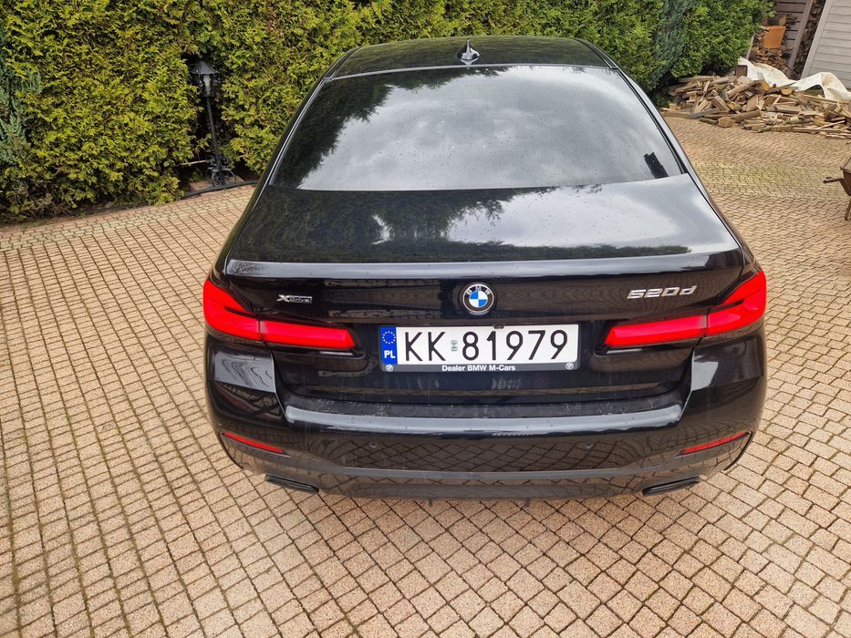 BMW seria 5 XDRIVE 2023r 36tyś + kpl kół full opcja Wieliczka