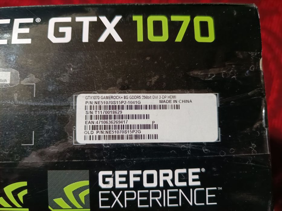 palit gtx 1070 gamerock plus