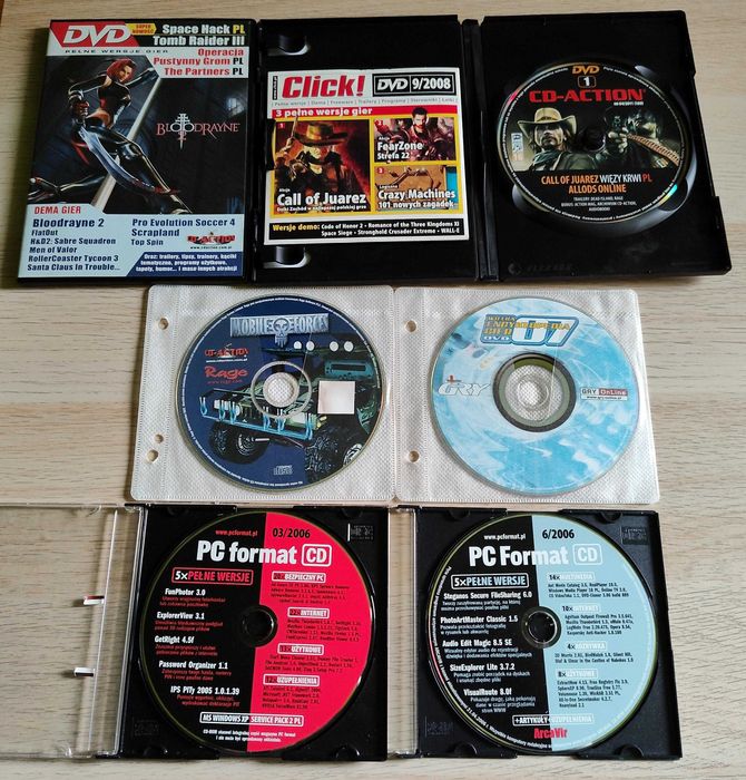 Zestaw gier na PC z CD-Action, Play, Click