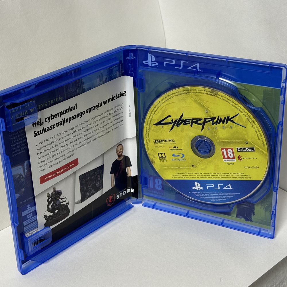 Cyberpunk PS4/PS5 диск