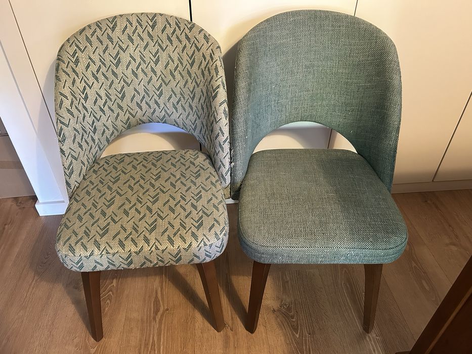 Cadeiras atuais para jantar ou sala de estar