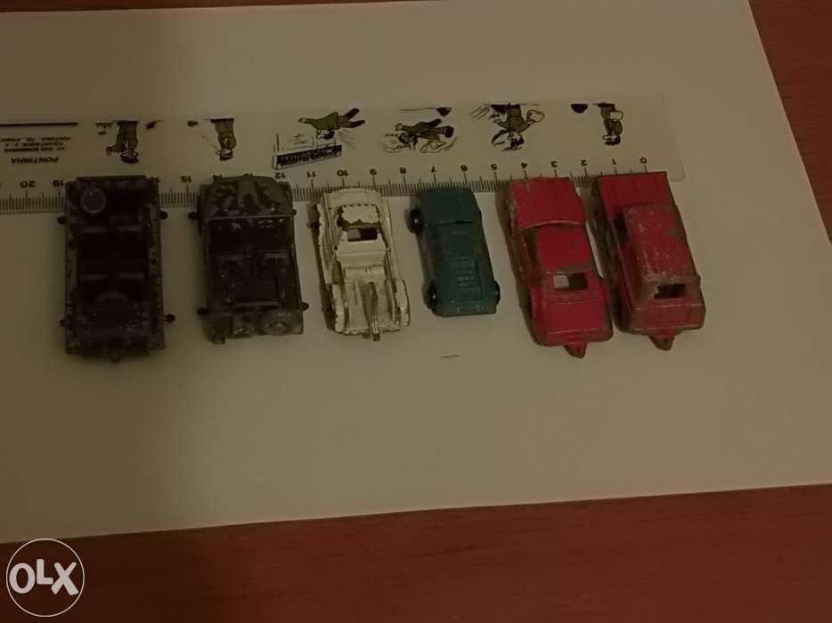 Lote de miniaturas antigas (Tootsietoy)