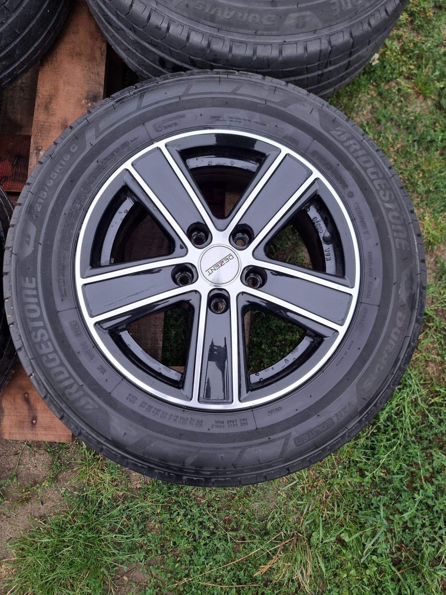 Felgi Aluminiowe Transporter Multivan T5 T6 5x120 16"oponami215 65r16C