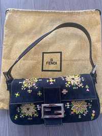 Fendi Embroidered Bag