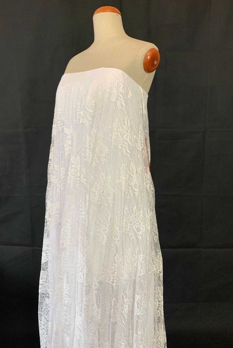 Nowa asymetryczna suknia ślubna 38 M BOHO Koronka HOLO Loves Lace