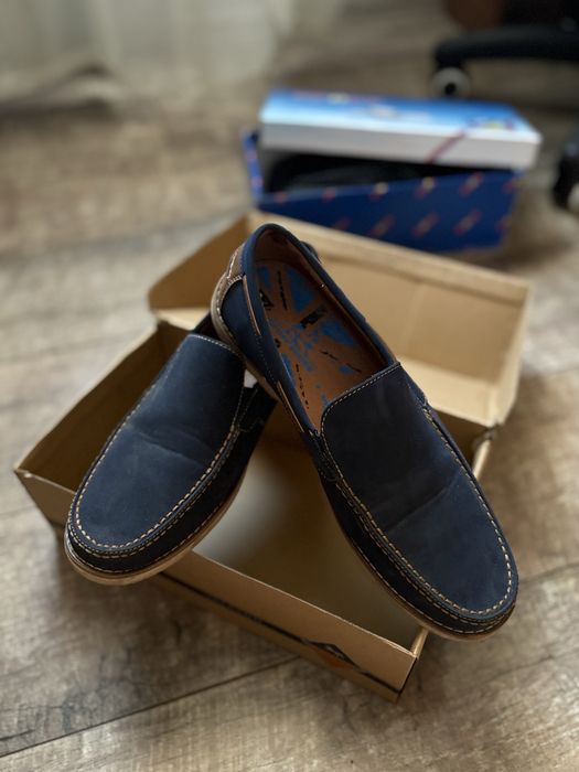 Лофери чоловічі сині