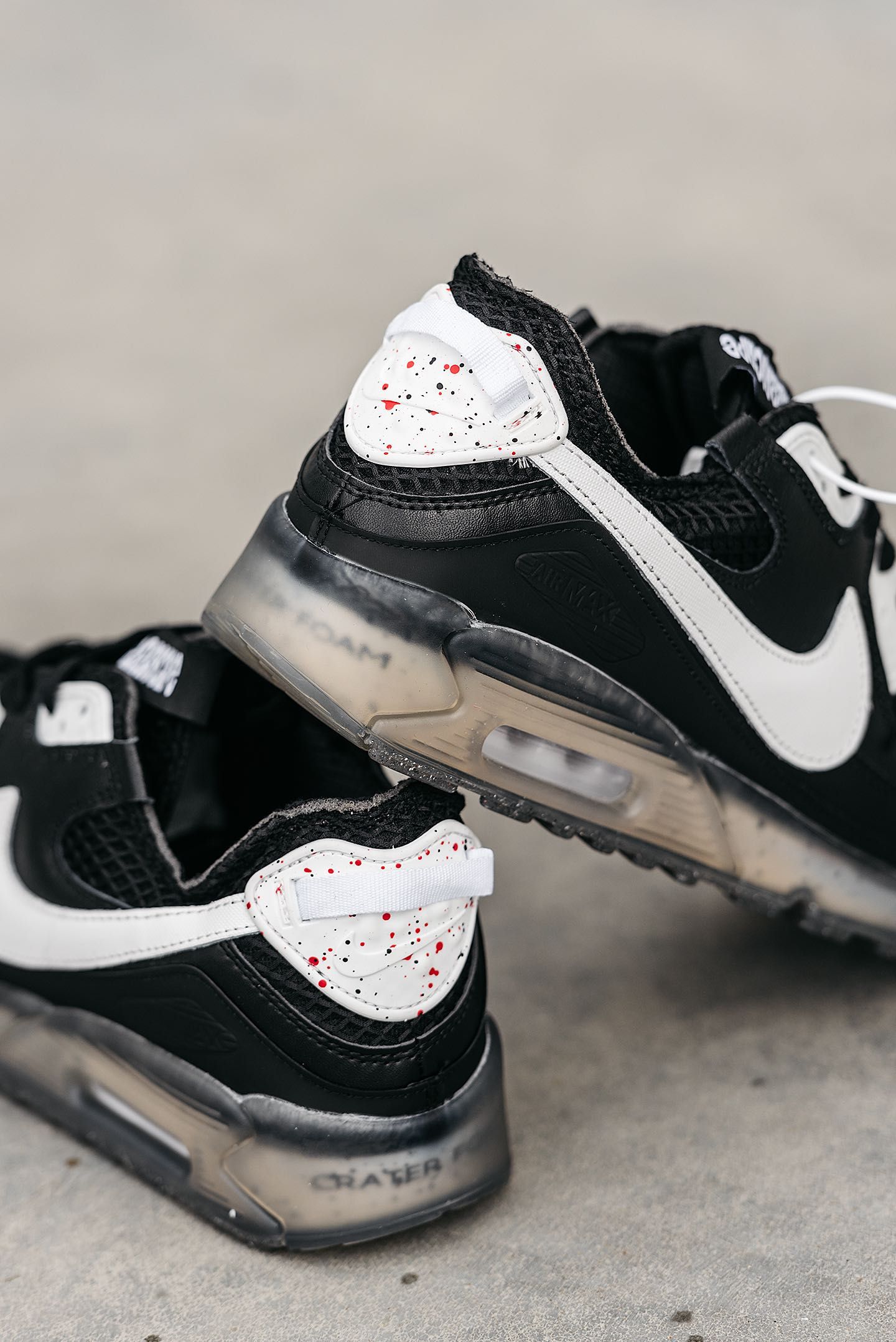 Мужские кроссовки Nike Air Max 90 Terrascape black/white / 40-45