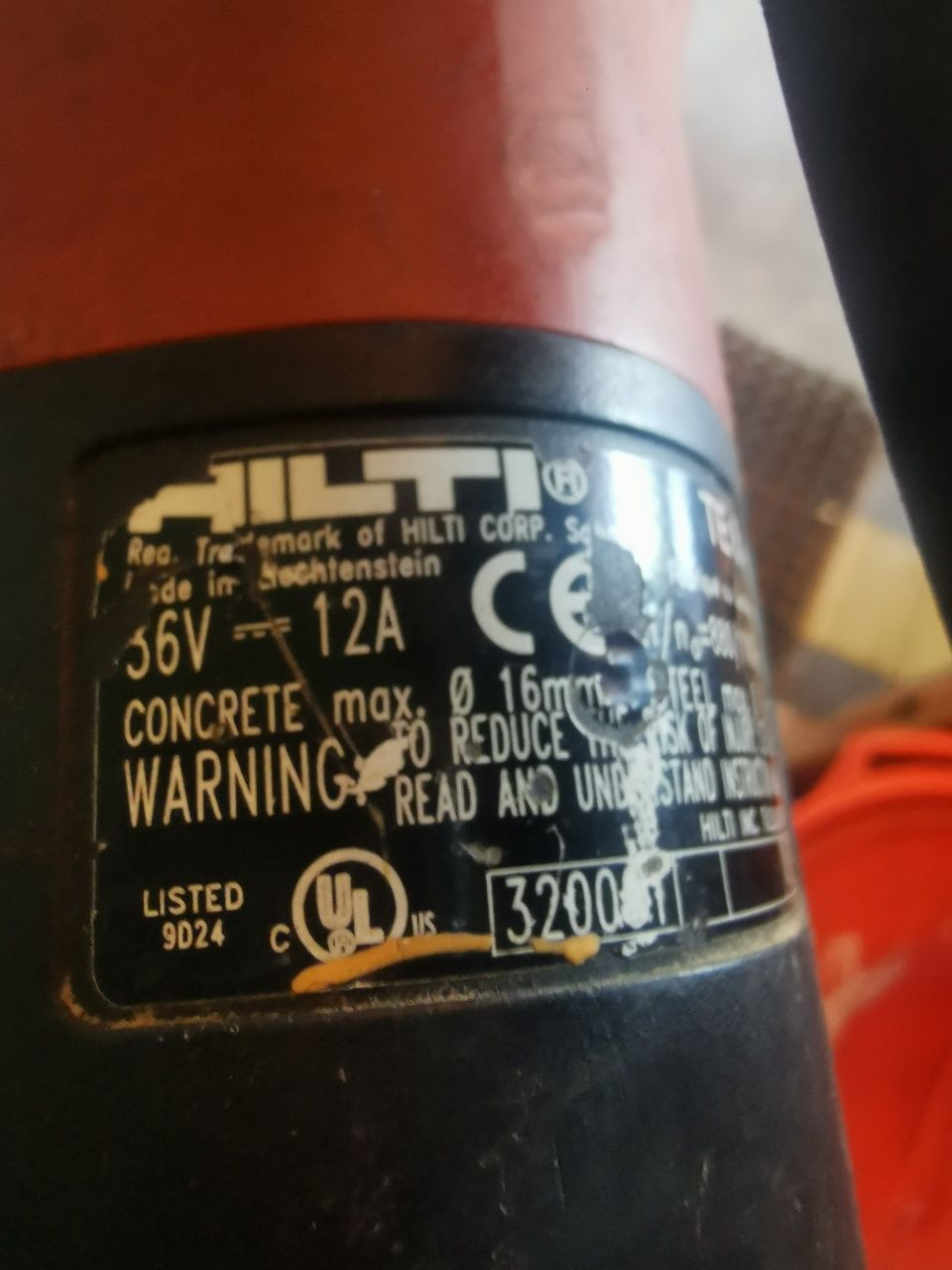 Hilti Te 6A 36v mlotowiertarka
