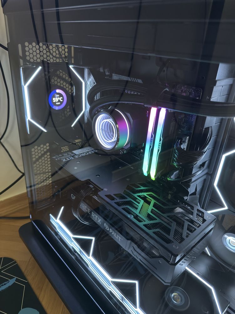 Komputer do gier | Lian Li | 7800X3D | DDR5 | BEZ KARTY