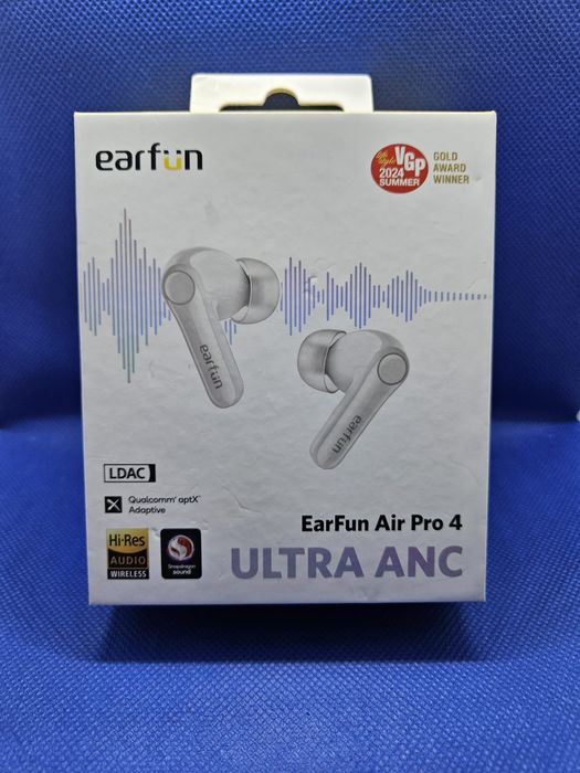 Nowe słuchawki EarFun Air Pro 4 TWS ANC – Bezprzewodowe, Hi-Res Audio,