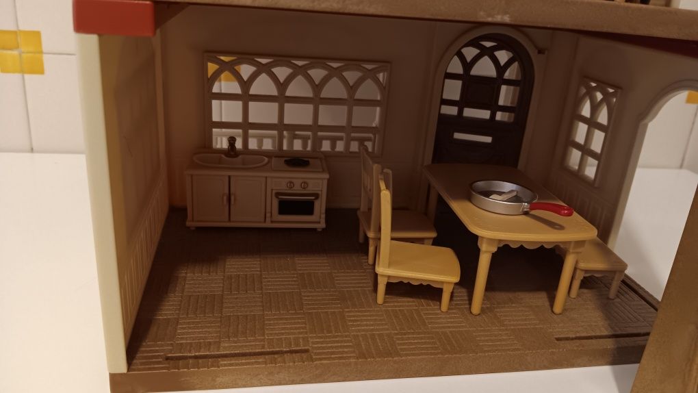 Casa de bonecas + Carro - Sylvanian Families