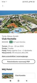 Wczasy Club Kastalia 15-22 czerwca 2024, Turcja, Alanya, Itaka