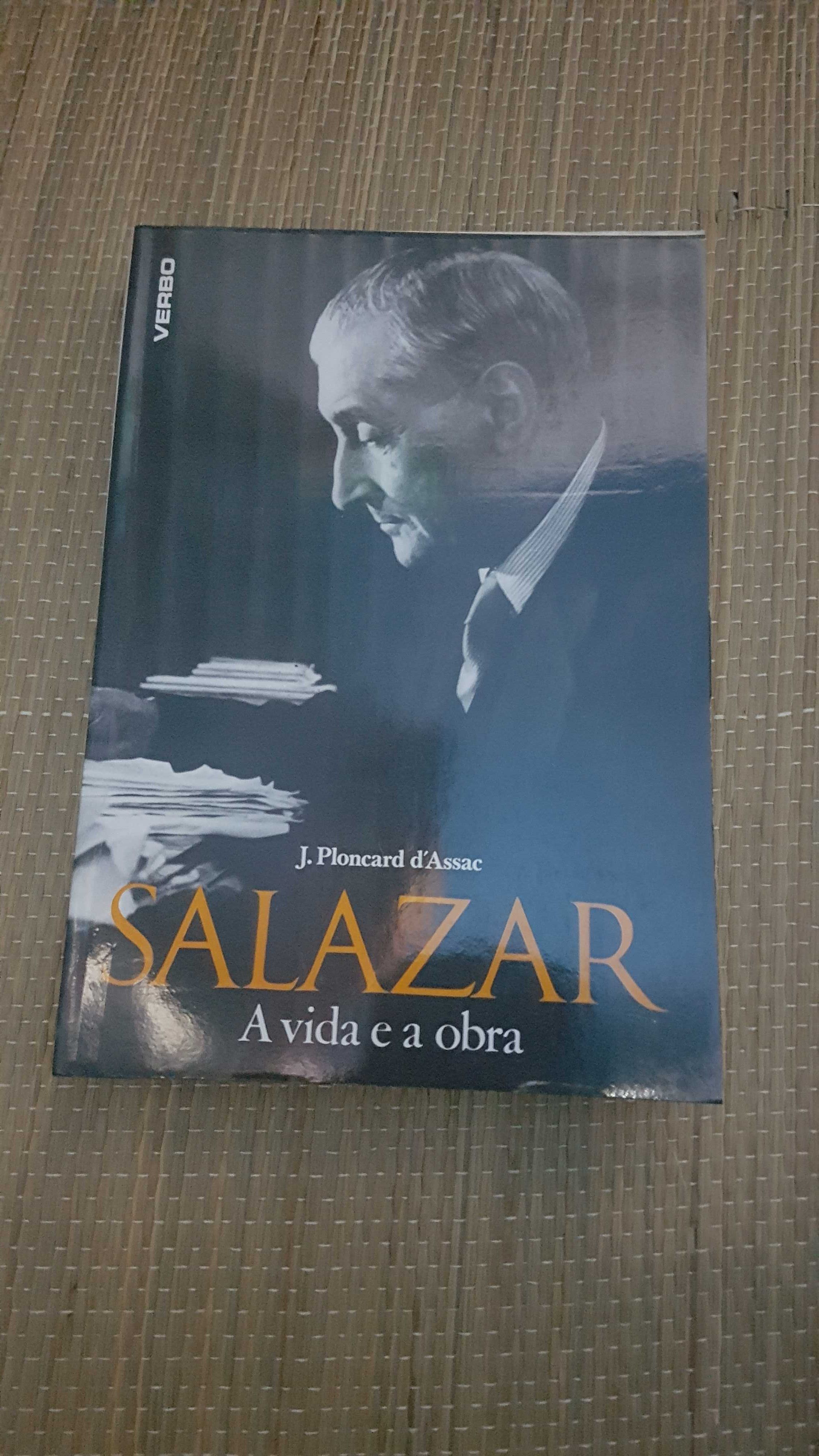 6 livros - Estado Novo, Salazar, Marcello Caetano, 25 abril