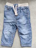 Spodnie jeansowe jeansy r. 74