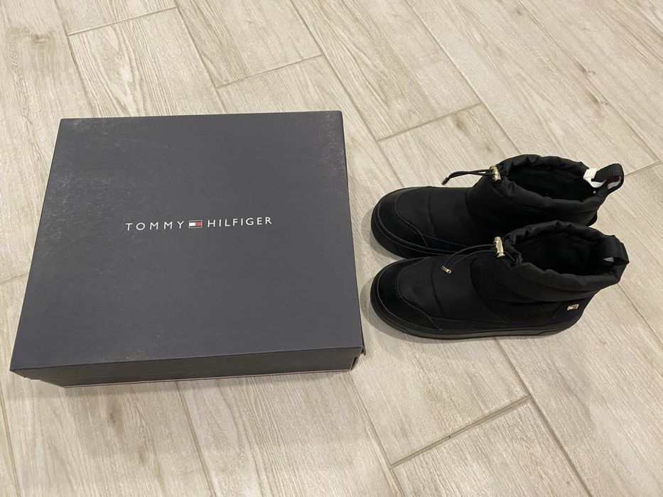 Взуття Зимові чоботи Tommy Hilfiger FLAG NYLON MINI SNOWBOOT