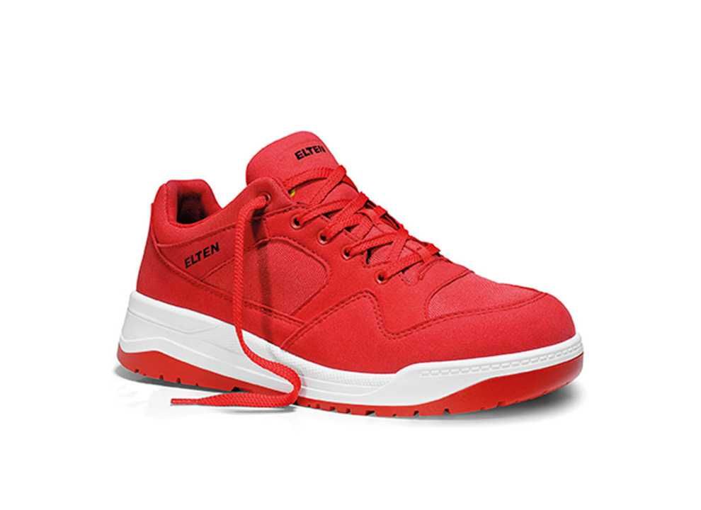 Buty robocze Elten MAVERICK red Low ESD S3 R.42 ( linde )(102)