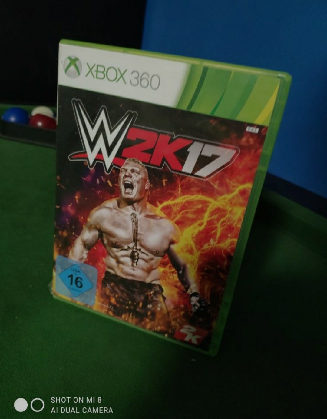 WWE 2k17 John Cena Rey Mysterio Xbox 360 smack Down vs Raw 2017 x360