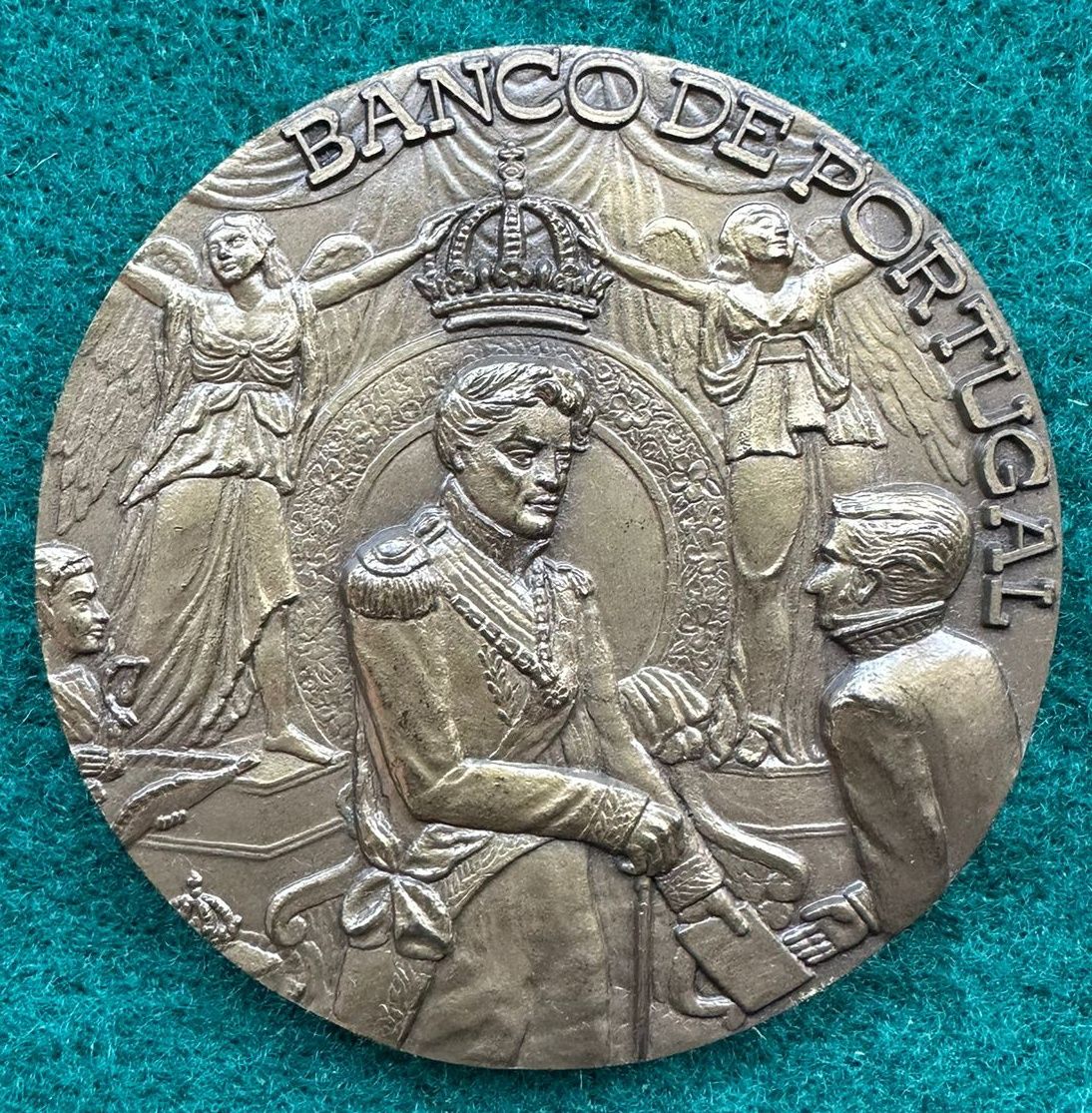 Medalha comemorativa em bronze