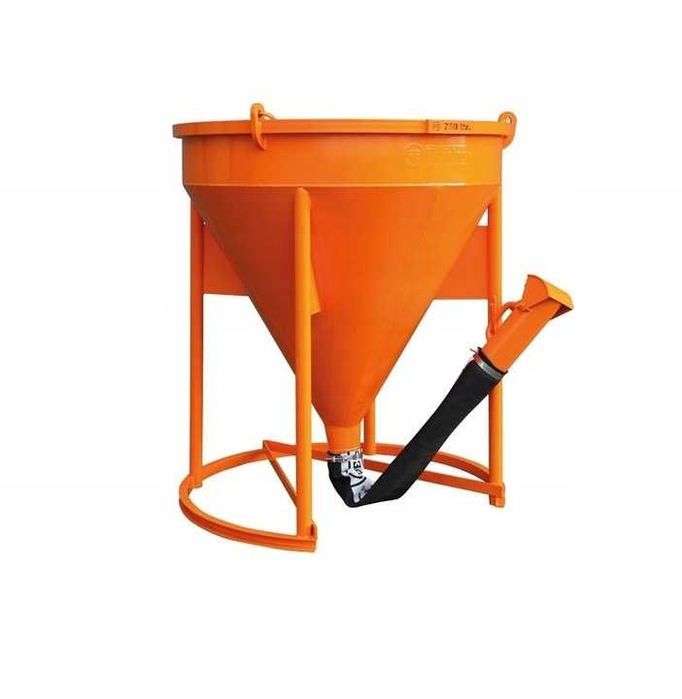 Zbiornik pojemnik dźwigowy 500L Eichinger 1017 rękaw zamykacz do btonu