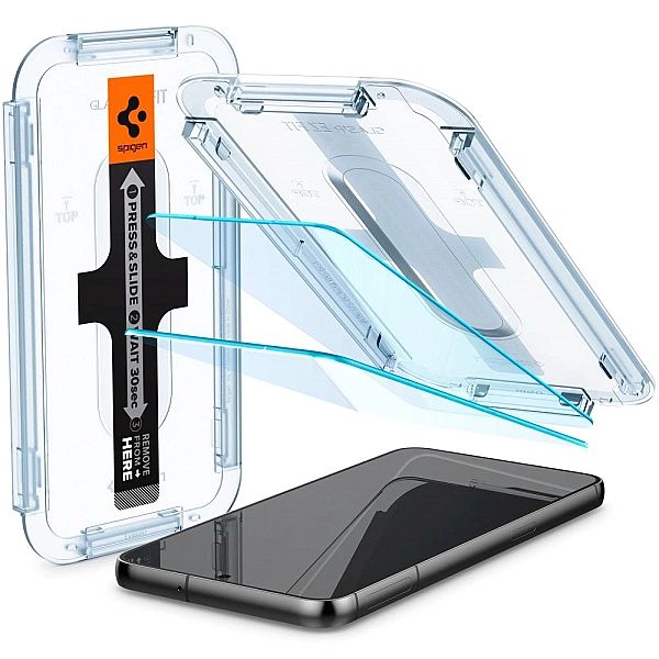 2x Szkło Hartowane Spigen Glas.tr "Ez Fit" do Samsung Galaxy S23+ Plus