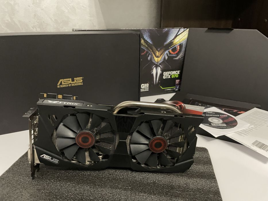 Відеокарта Asus GeForce GTX 970 Strix 4GB