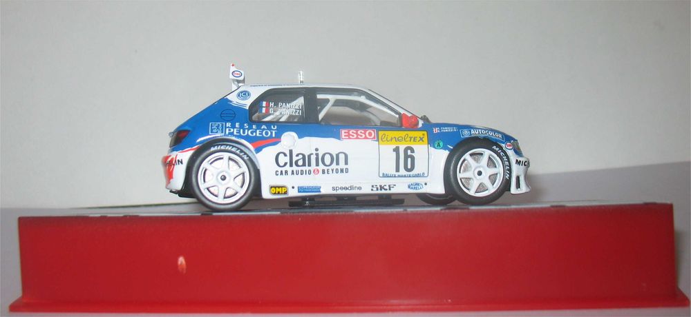 Altaya/Ixo - Peugeot 306 Maxi - 9º Monte Carlo 1998 - Gilles Panizzi