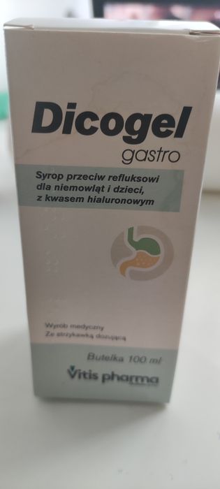 Dicogel gastro syrop przeciw refluksowi dla niemowląt i dzieci