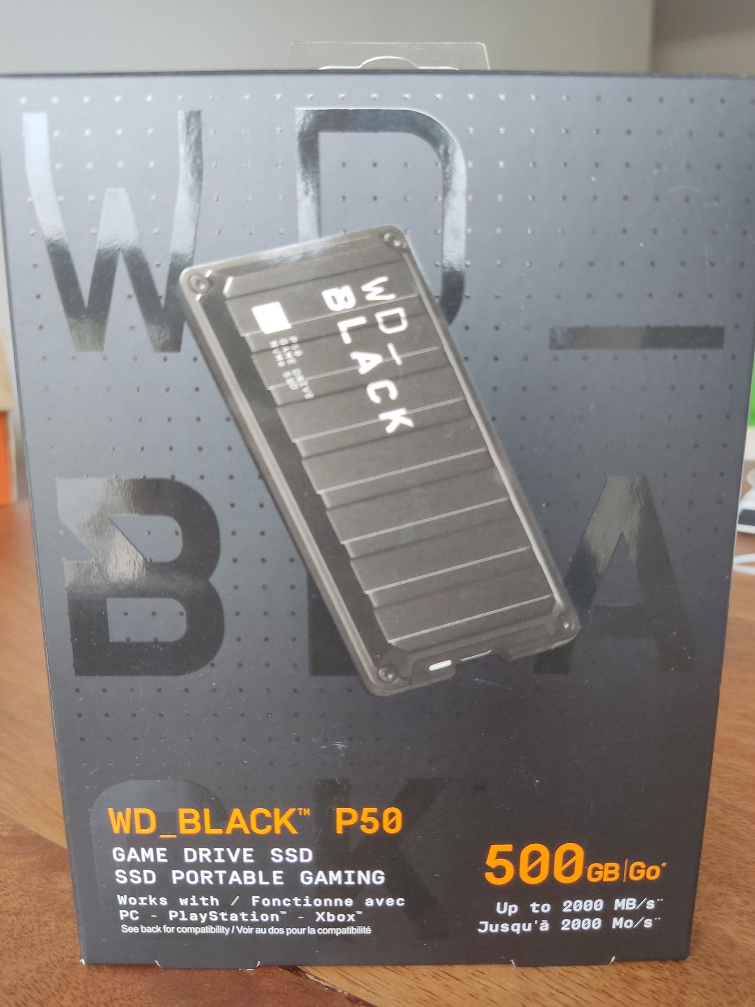 WD Black Game Drive 500Gb