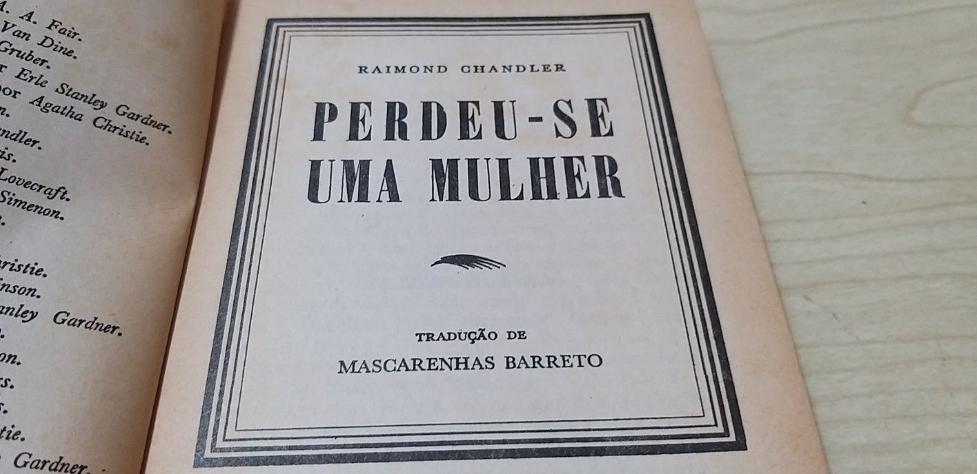 Perdeu-se uma Mulher.