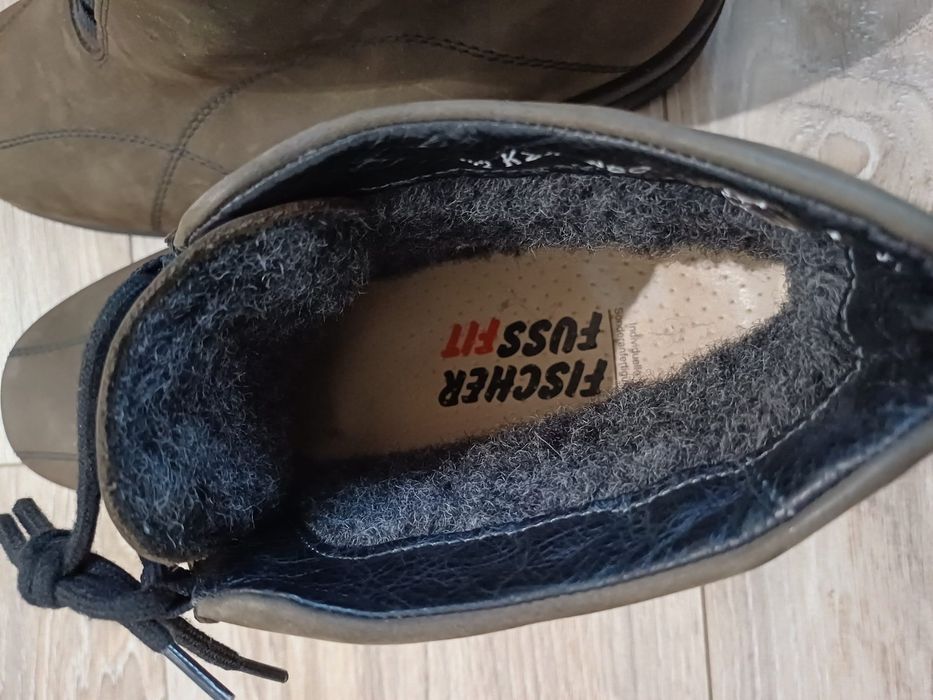 Buty damskie zimowe ortopedyczne skórzane Solidus rozm 7,5 (405).