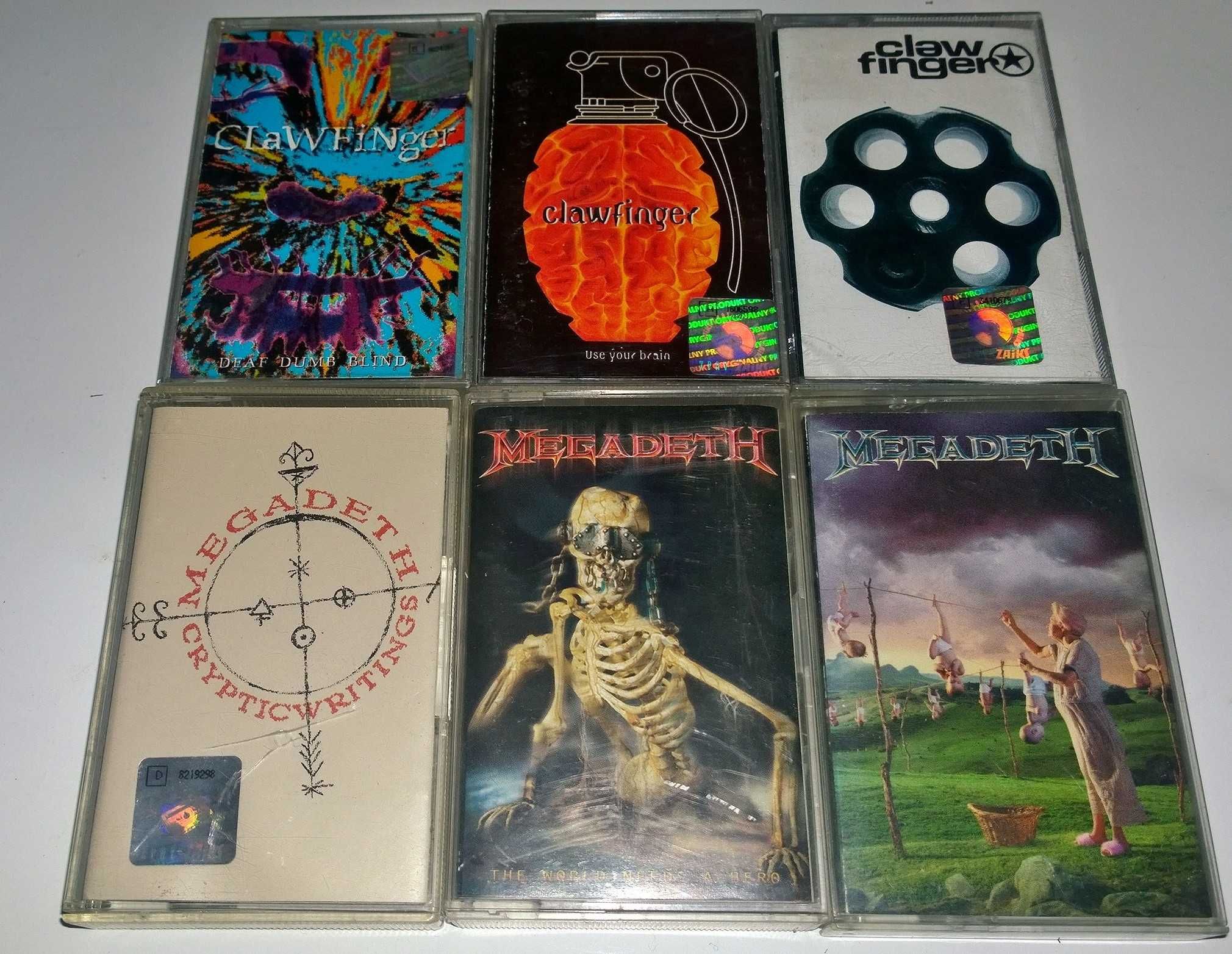 Paradise Lost kasety trash metal ghotic rock Megadeth Metallica