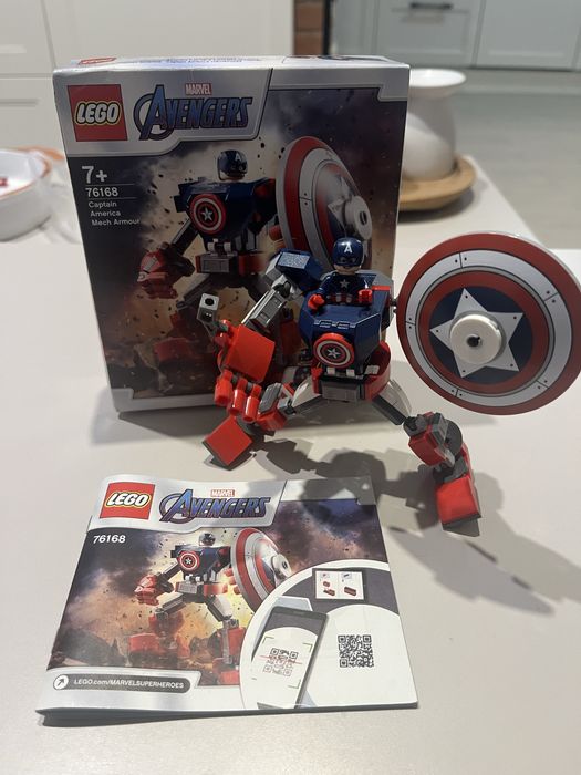Lego Marvel 76168 Opancerzony Mech Kapitana Ameryki