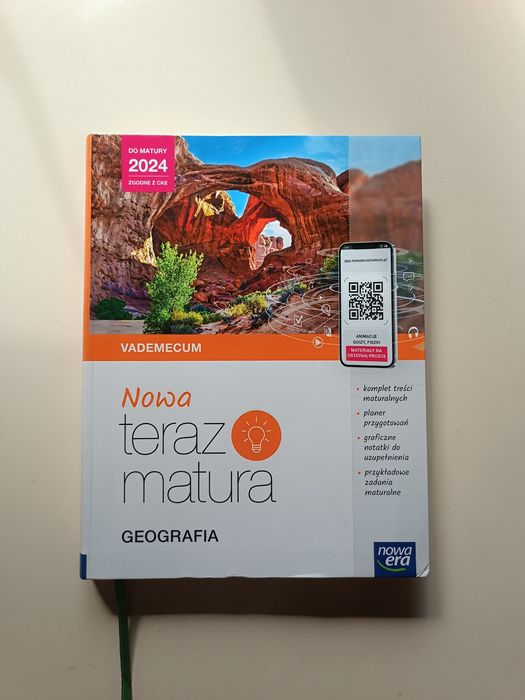 Zestaw książek do matury z geografii 2024