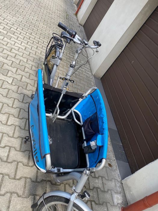 Rower towarowy Gazelle Cabby+osłona foliowa+adapter fotelika