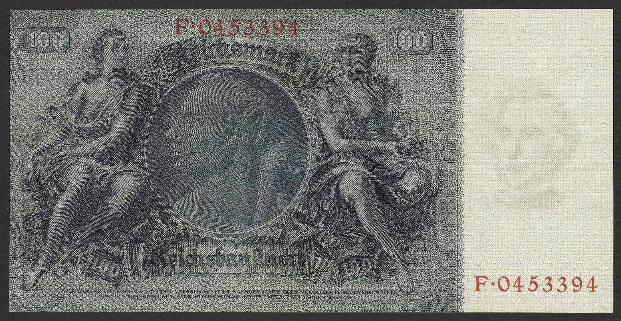 Niemcy 100 marek 1935 - Justus