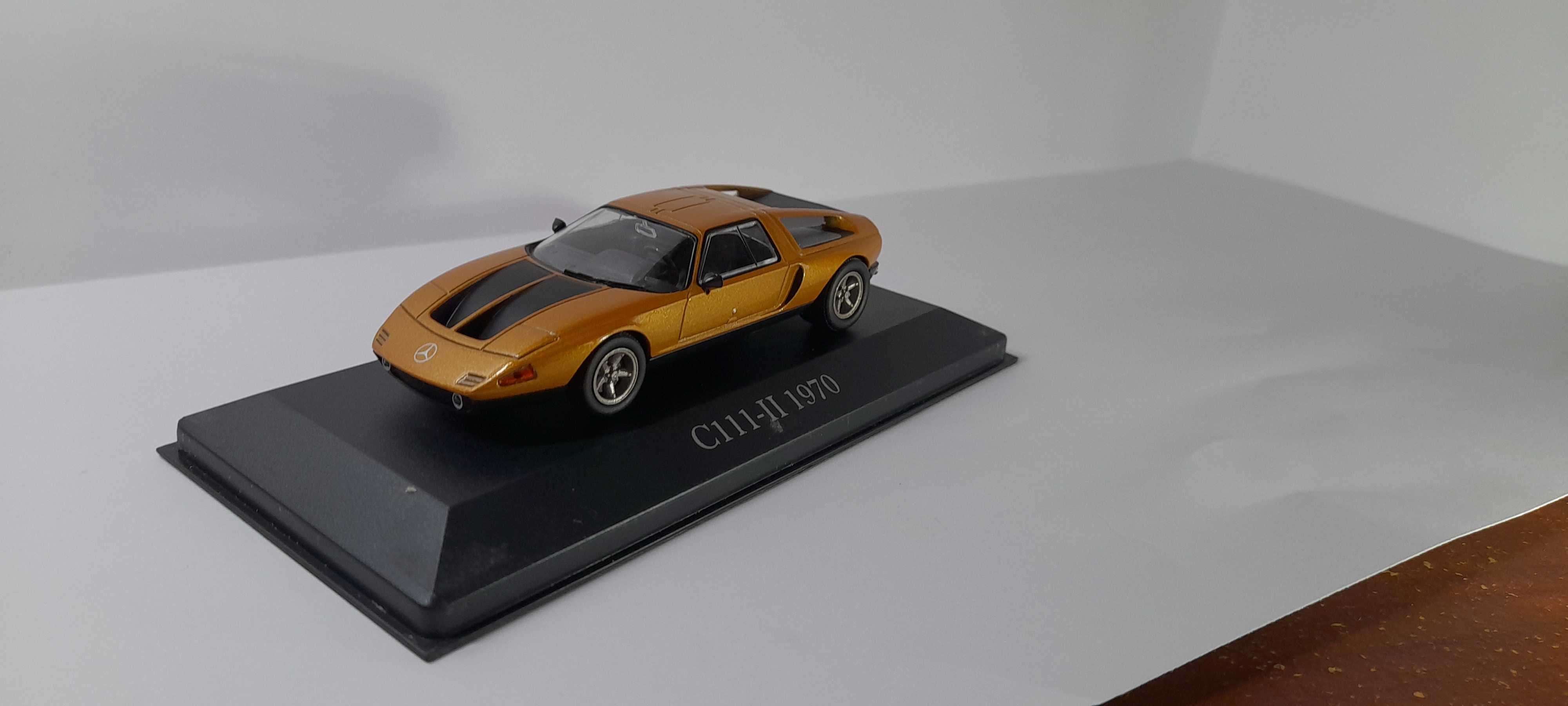 Miniatura Mercedes-Benz C111-II 1970 Edições Altaya 1/43