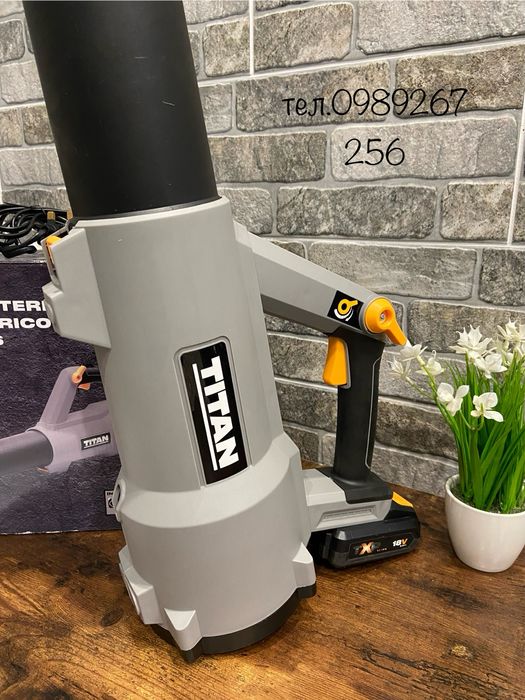 Акумуляторна повітродувка, вуличний пилосос, Titan з АНГЛІЇ