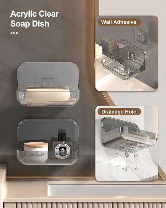 WeshyiGo 5-pak półki do łazienki