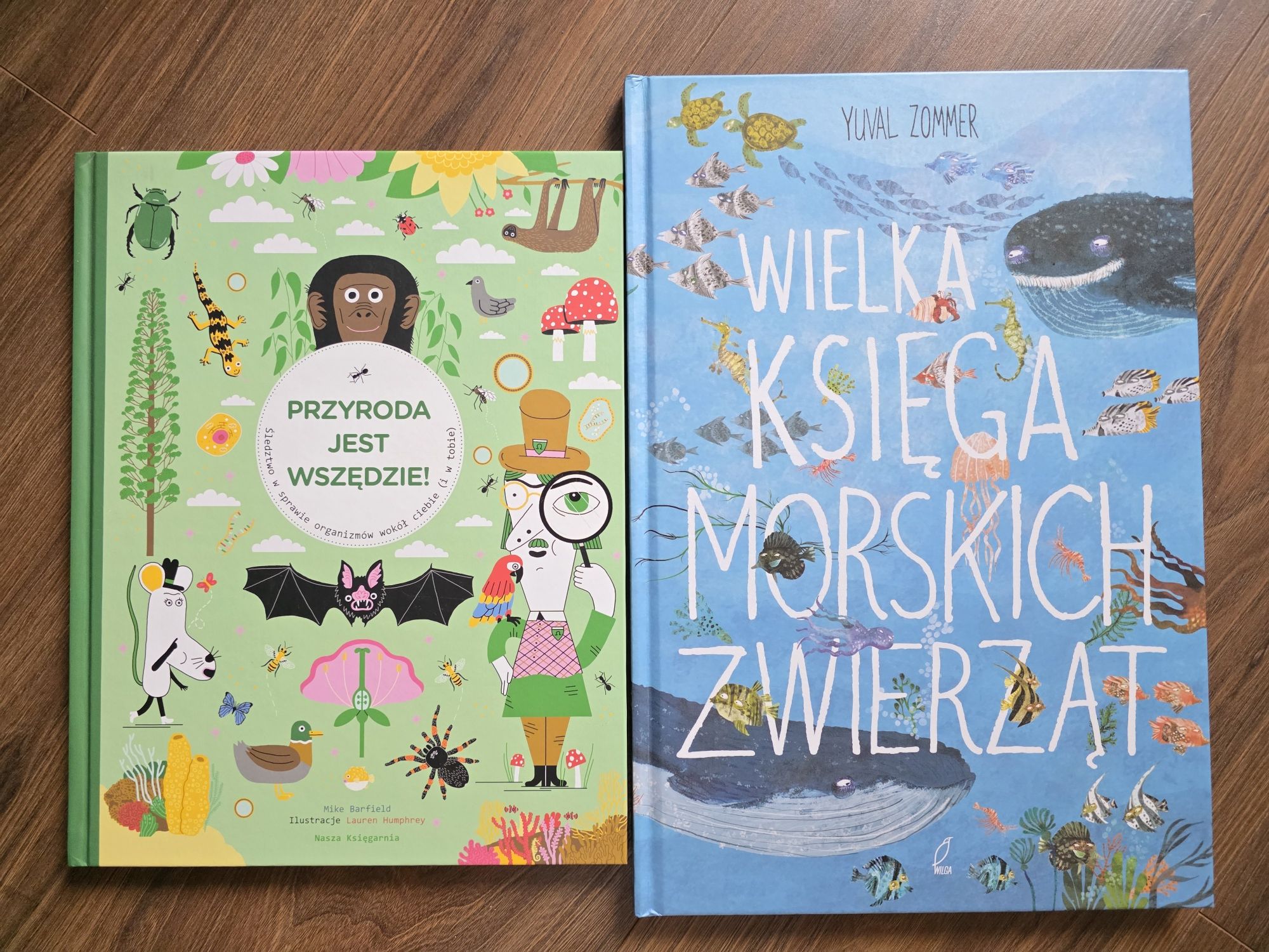 Wielka Ksiega Morskich Zwierząt i Przyroda jest wszędzie, nowe